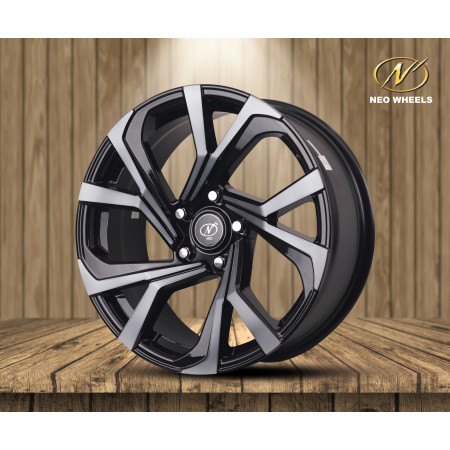 NeoWheel Hydra 18X7.5 Inch CBM finish PCD 5x139.7 | SET OF 4 | Size 18X7.5 inch